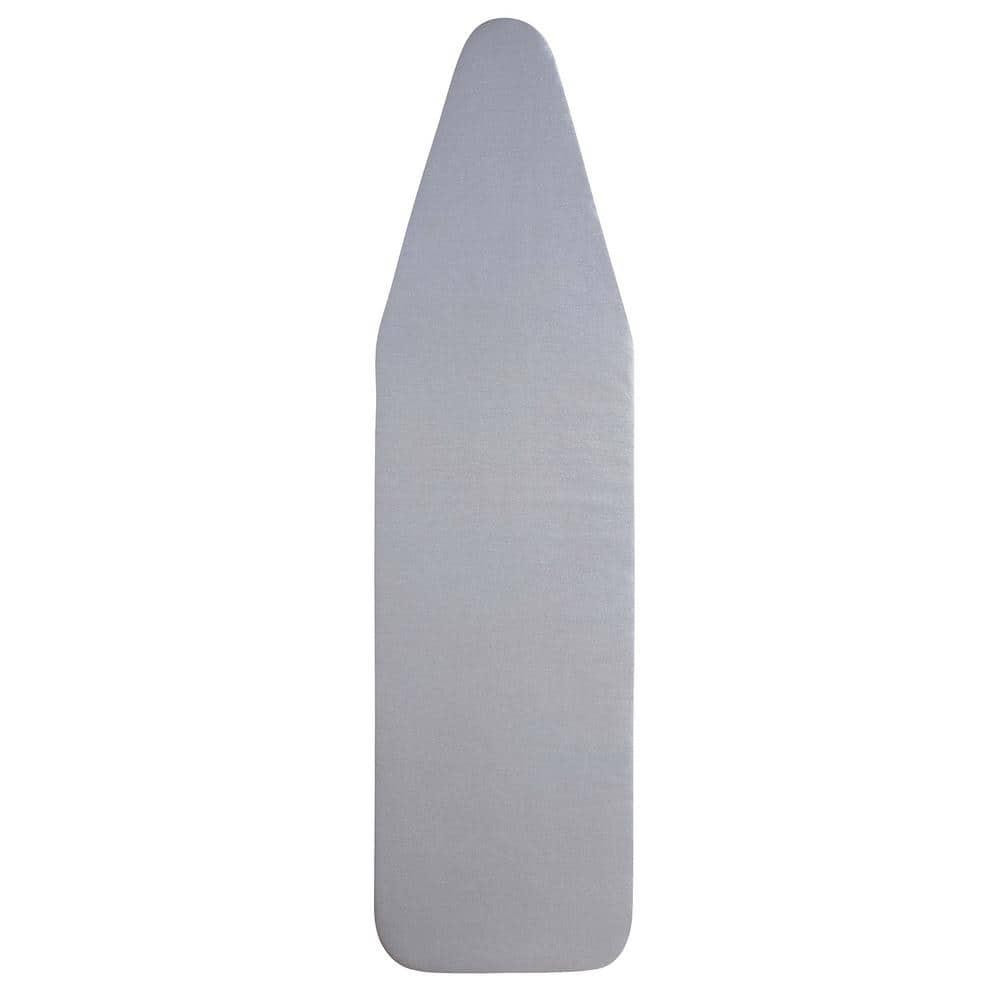 Replacement Ironing Board Cover and Pad for Standard Ironing Boards, Silver Silicone Coated