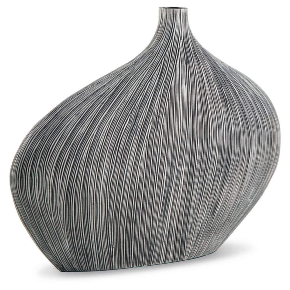 Signature Design by Ashley Casual Donya Vase  Antique Black
