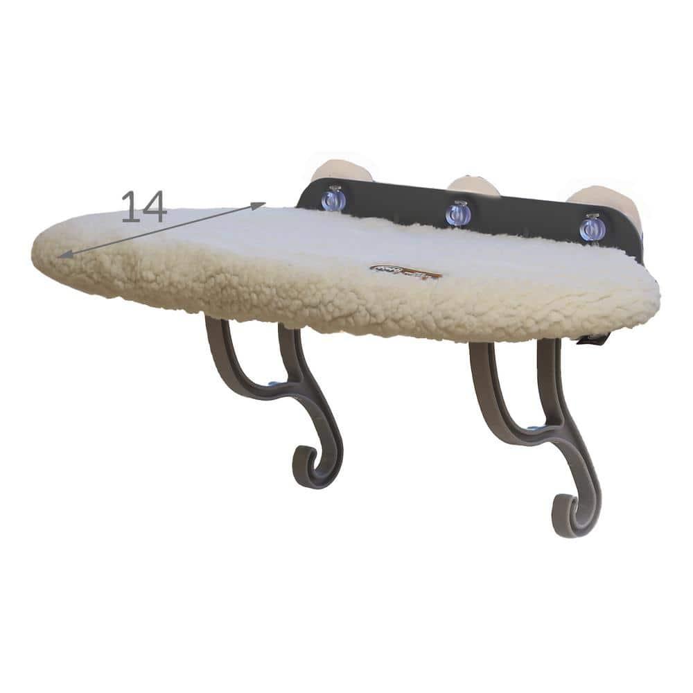 K&H Pet Products Universal Mount Kitty Sill Original Fleece 14 X 24 Inches