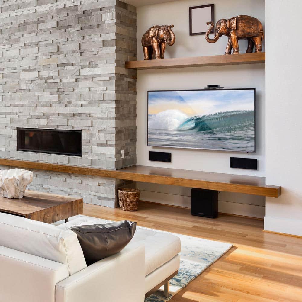 Mount-it Mount-It Floating Shelf for Wall Mounted TV & Streaming Devices | Dual Installation for Wall or TV