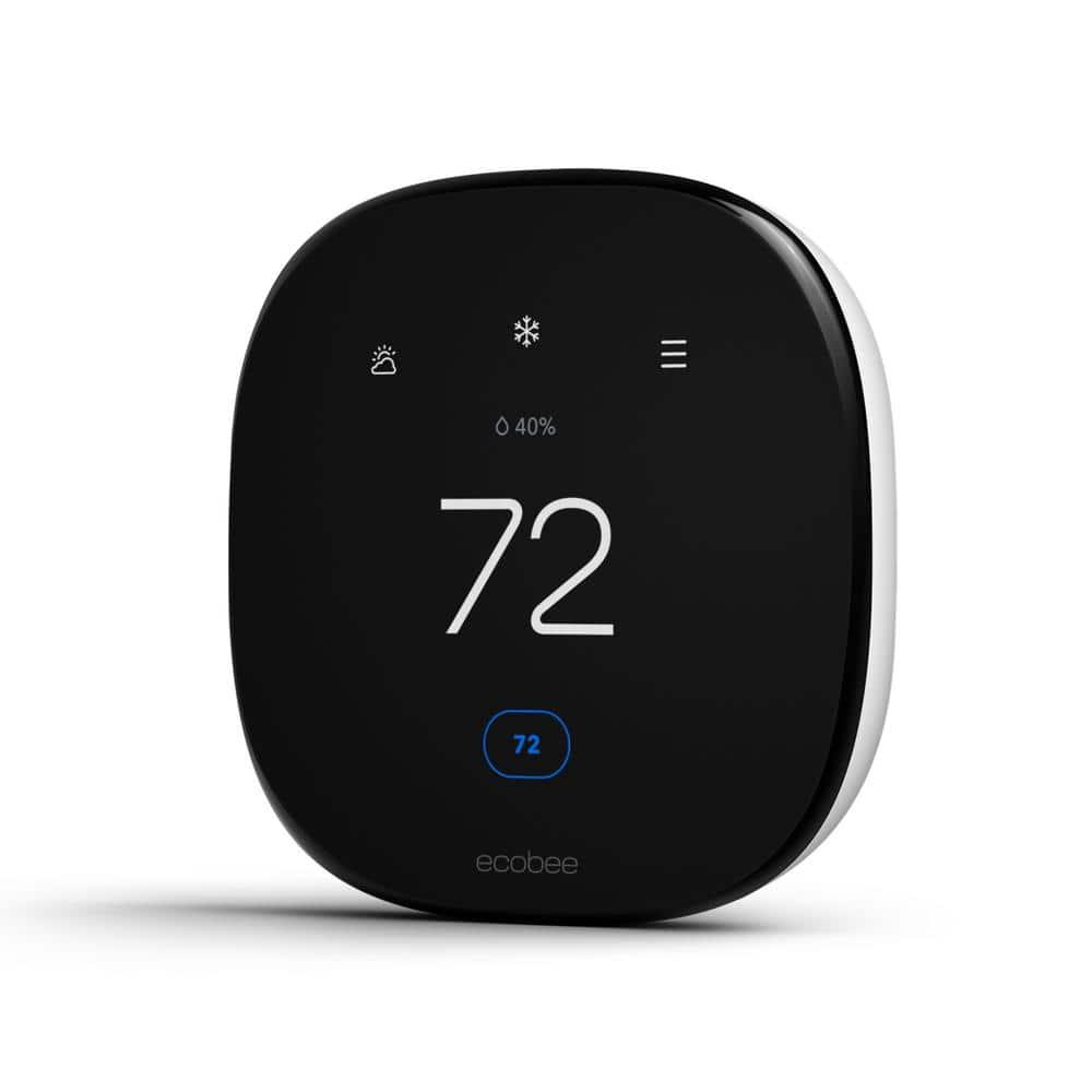 ecobee Smart Thermostat Enhanced: Energy Star Certified, Compatible with Alexa & Google Assistant, 3-Year Warranty