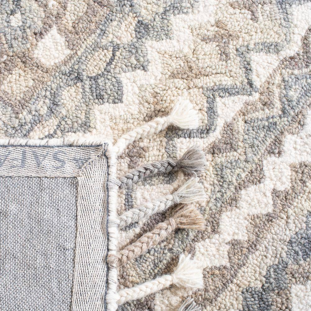 Aspen APN250 Hand Tufted Area Rug - Taupe/Ivory - 8' X 10' - Safavieh.