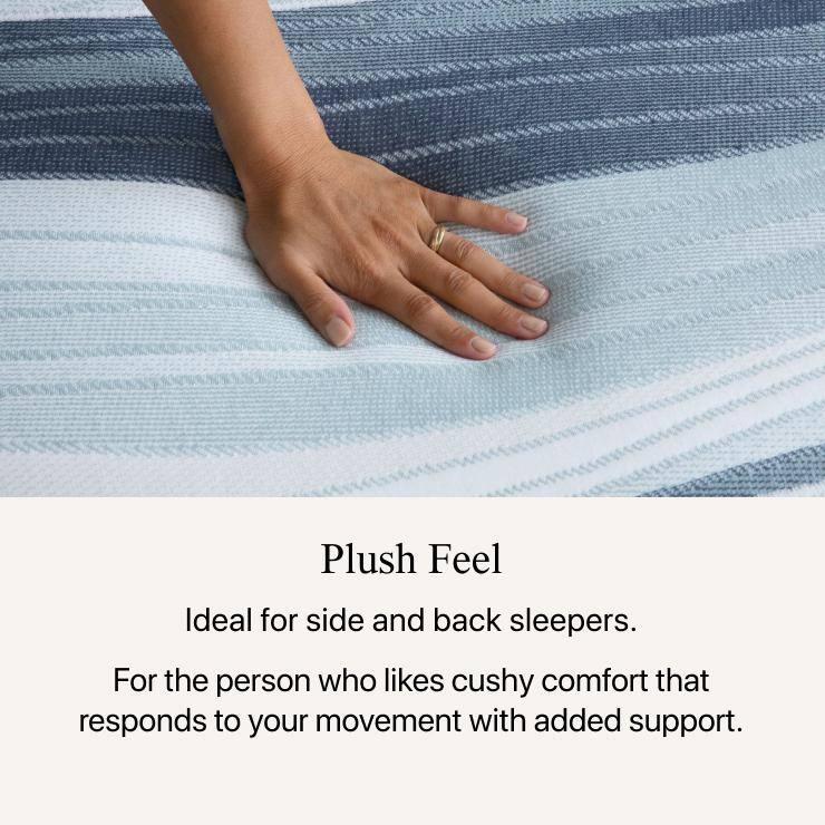 Beautyrest Harmony Lux Hybrid Seabrook Island Plush Twin Mattress