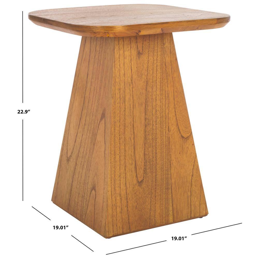 Jean Accent Table - Brown - Safavieh
