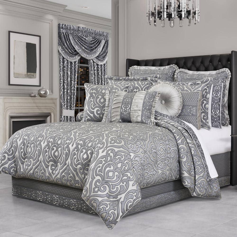 Bylthe Pewter Comforter Set