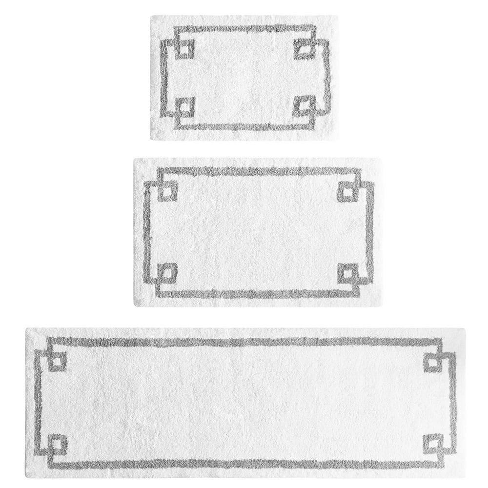 Madison Park 100% Cotton Tufted Bath Rug with Non-Slip Backing