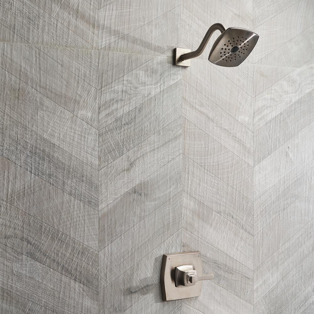 Chevron 24 in. x 48 in. Matte Porcelain Floor and Wall Tile (15.49 Sq. Ft. / Case)