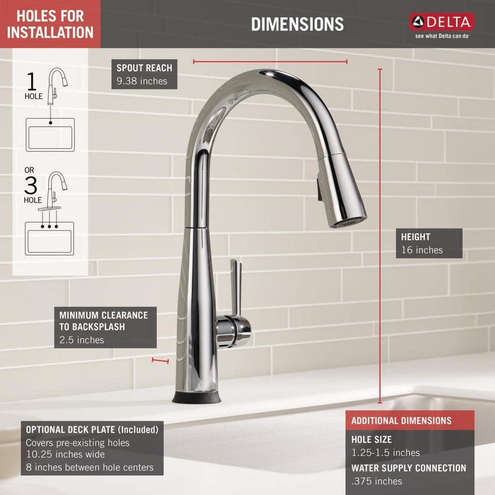 Essa Touch2O Kitchen Sink Faucet with Touchless Technology