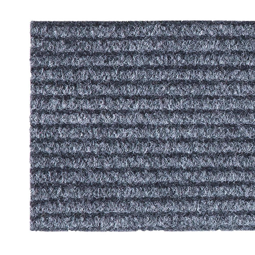 Lifesaver Non-Slip Rubberback Ribbed Design Indoor/Outdoor Stair Treads