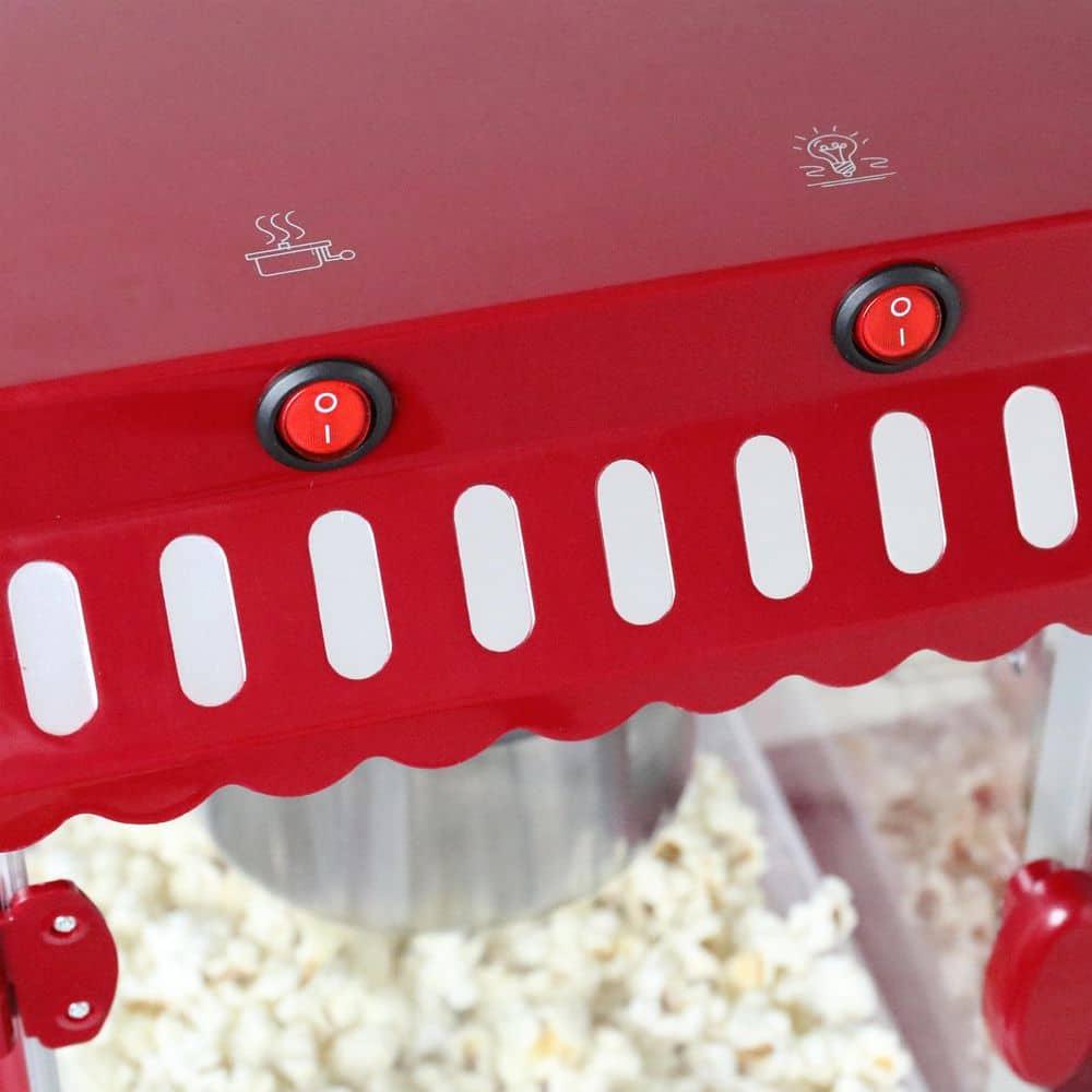 West Bend West Bend Compact Popcorn Machine and Cart, 10-Cup Capacity