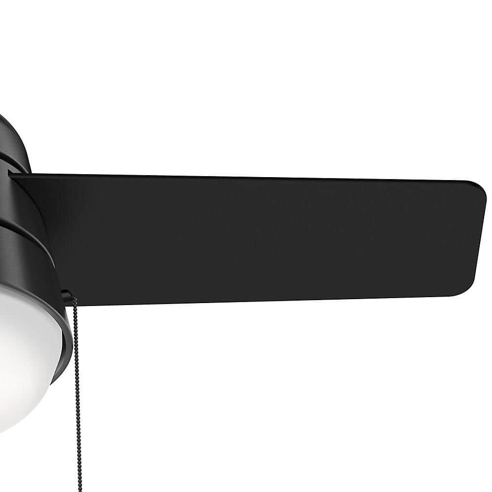 Aker 36" 3 - Blade Standard Ceiling Fan with Lights and Pull Chains