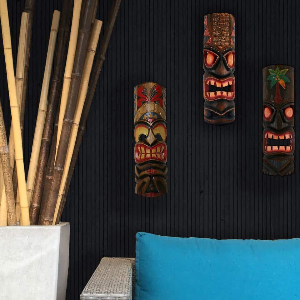 Backyard X-Scapes Bamboo Wall Paneling Wainscoting Wall Panel Decor
