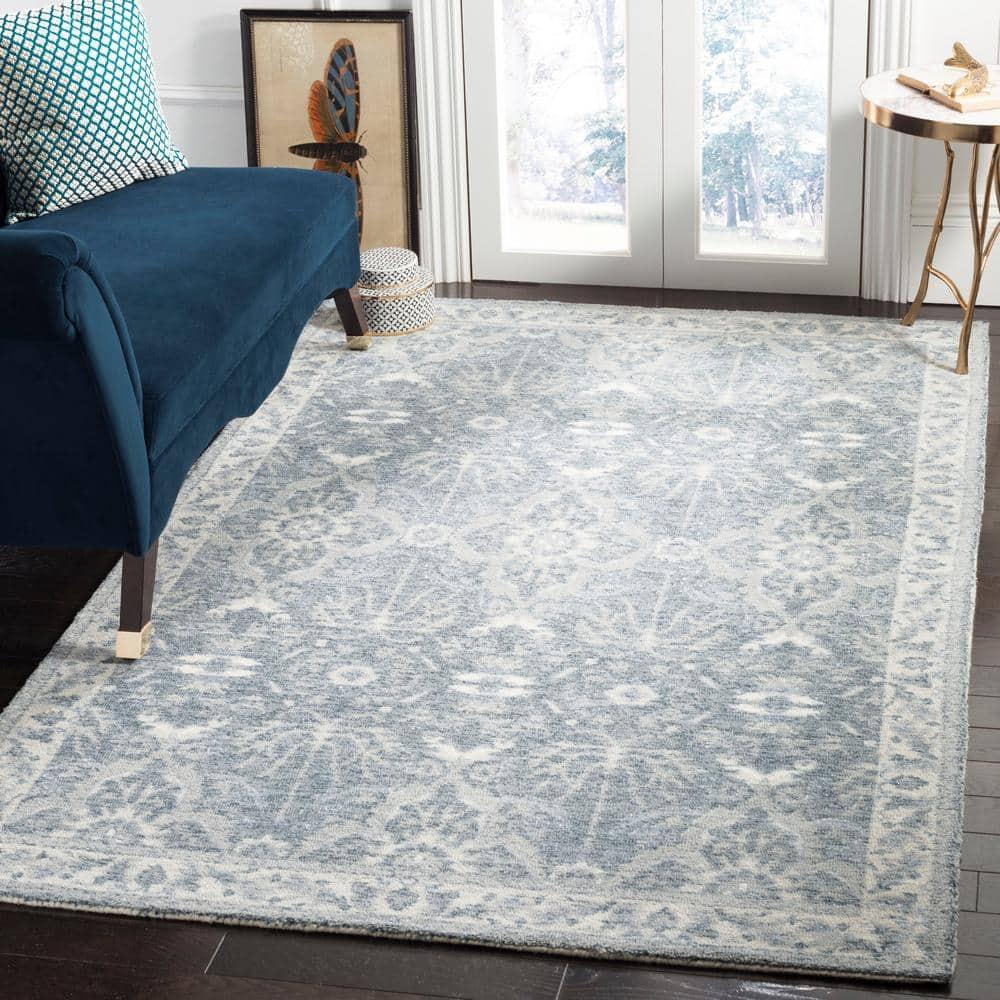 Charlton Home® Karley Restoration Vintage Hand Tufted Wool And Viscose Oriental Rug
