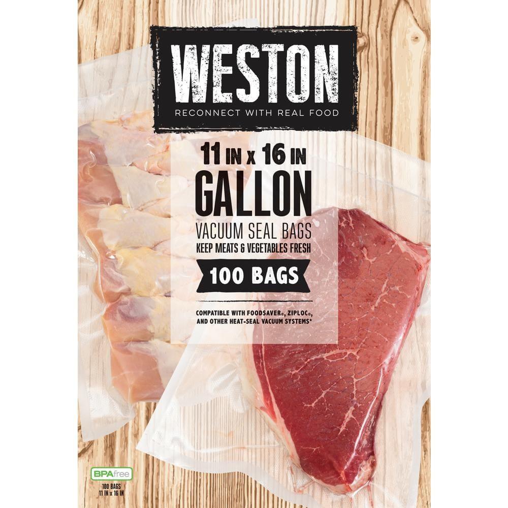 Weston Weston 1 Gallon Vacuum Sealer Bag (Set of 100)