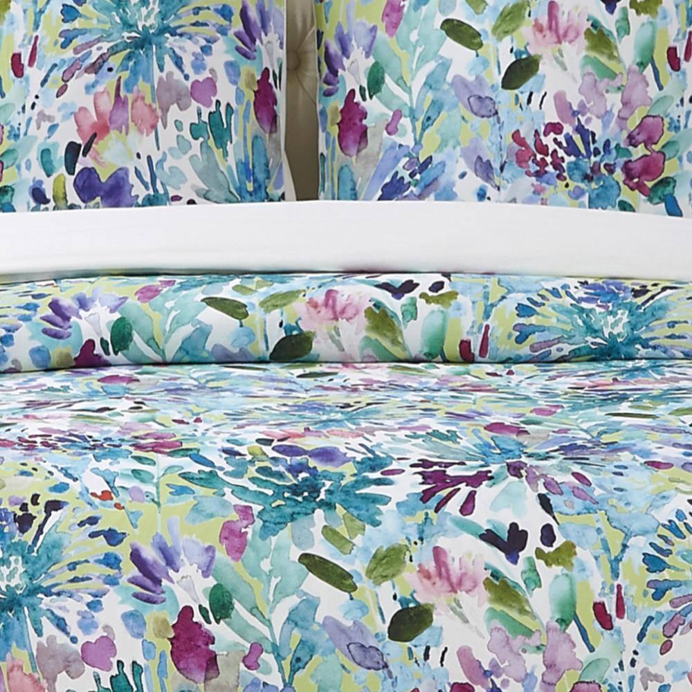 Christian Siriano Christian Siriano NY® Dahlia Duvet Cover Set – Bold Floral Print & Vibrant Color