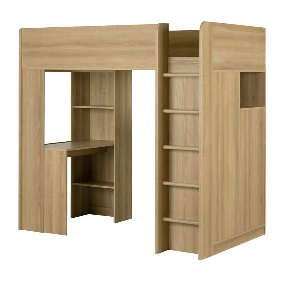 South Side Living Logik Twin Loft Bed with Bookcase by South Side Living