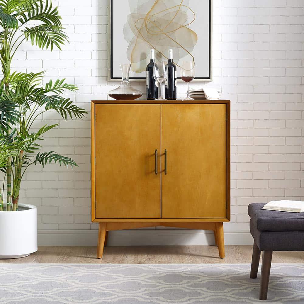 Landon Bar Cabinet Brown - Crosley