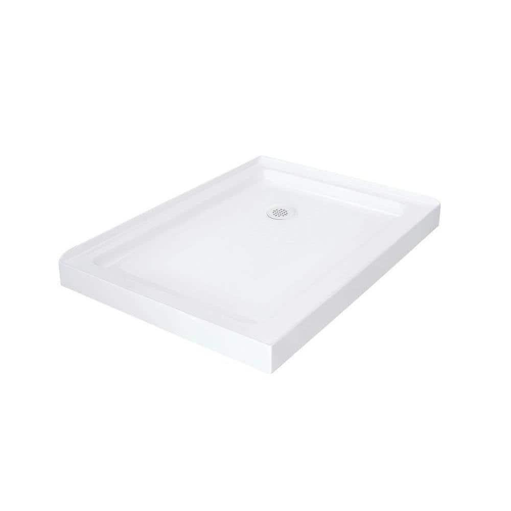 Moselle 60" W x 35" D x 77.5" H Frameless Rectangle Sliding Shower Enclosure with Base Included