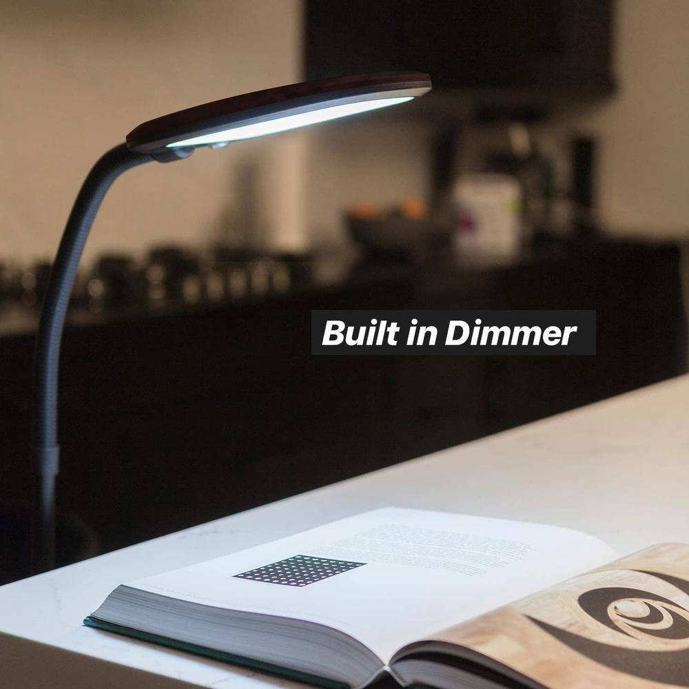 Brightech Litespan Slim 55 in. Industrial Dimmable LED Directional Task Floor Lamp