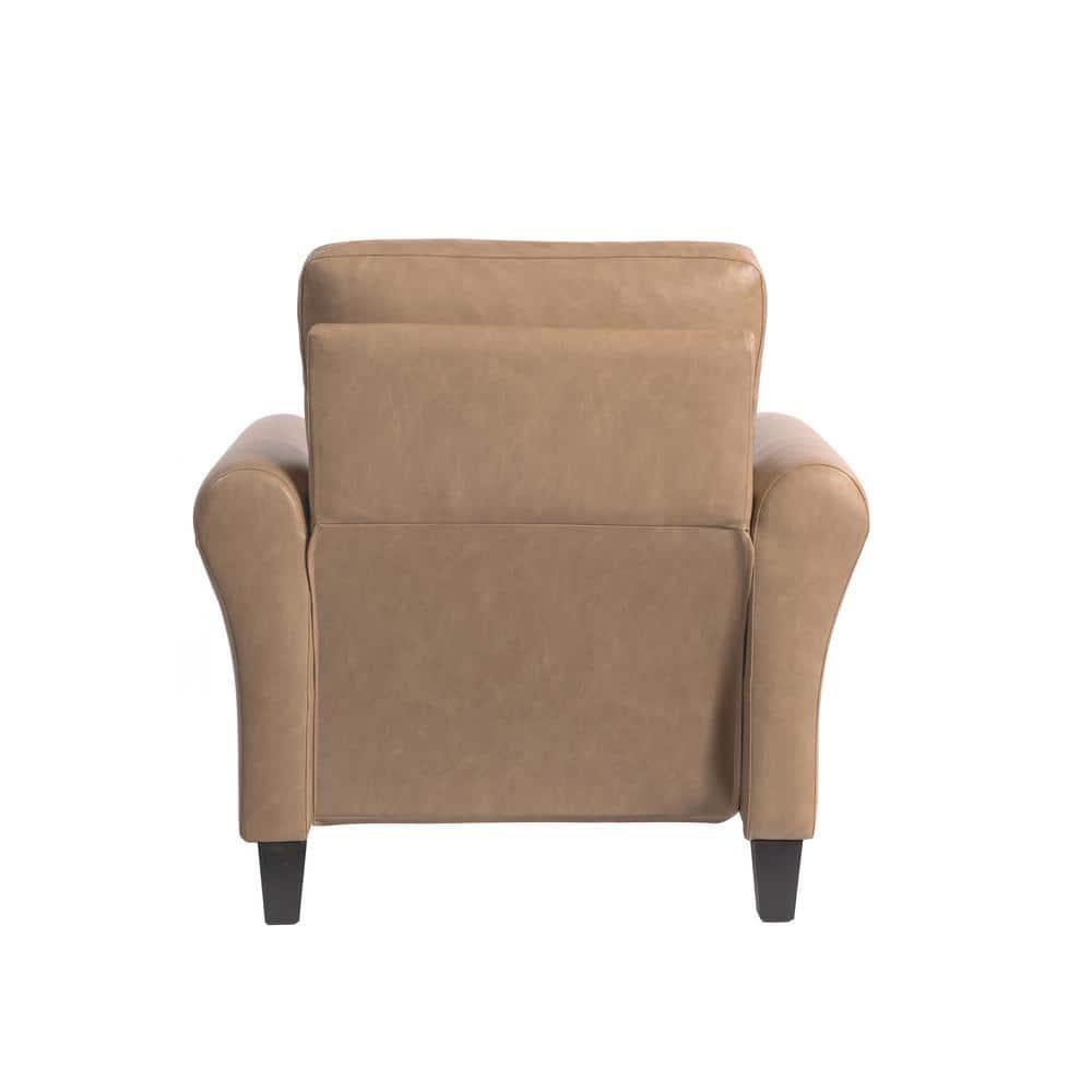 Lifestyle Solutions Willow Chair Light Brown Vegan Leather