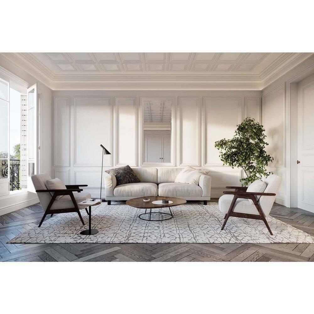 1-3/8 in D x 3-1/4 in W x 78-3/4 in L Primed White Plain Polyurethane Panel Moulding (Set of 3)