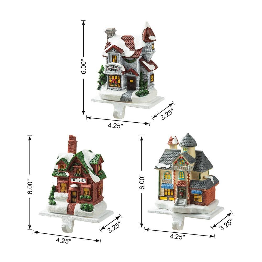 Glitzhome House Stocking Holder