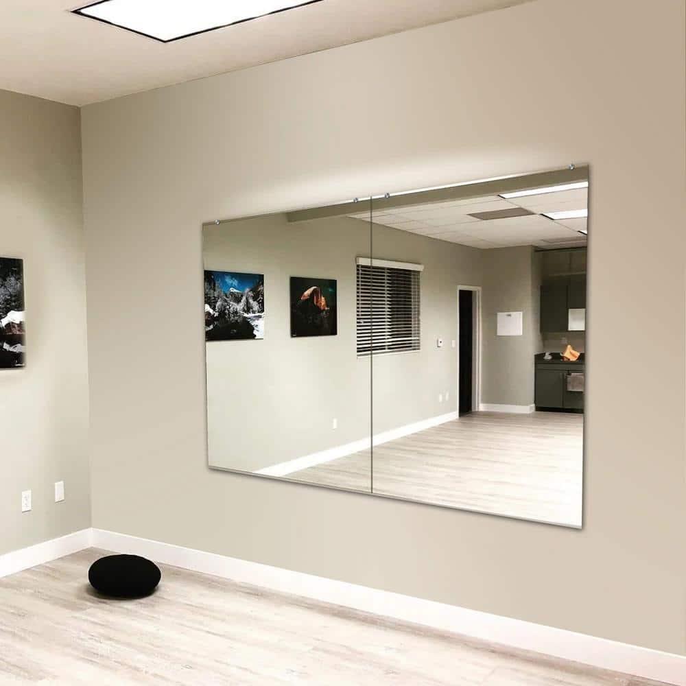 Gym Wall Mirror SD Annealed 1/4" Thick | Safety-Backed, 36" x 60"