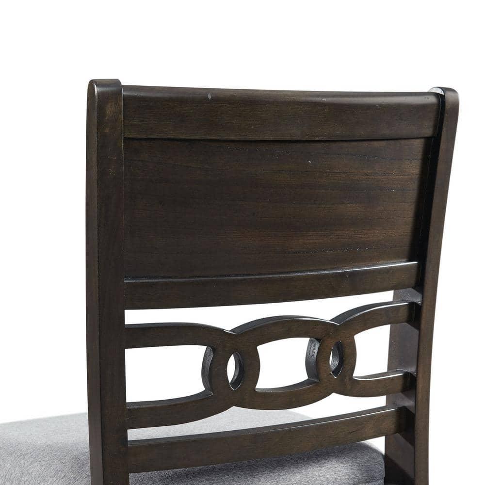 Set of 2 Taylor Counter Height Barstools Walnut - Picket House Furnishings: Upholstered, Armless