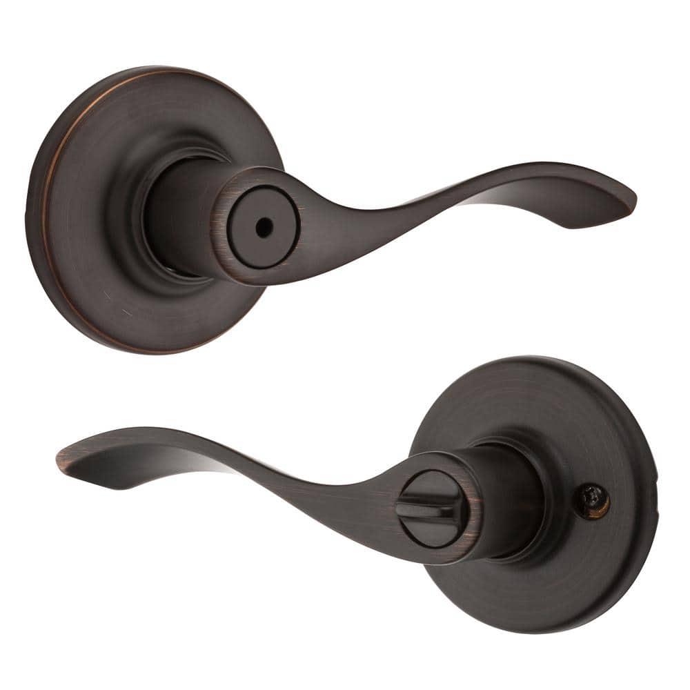 Kwikset 93001-883 Adjustable Venetian Bronze Balboa Privacy Lever