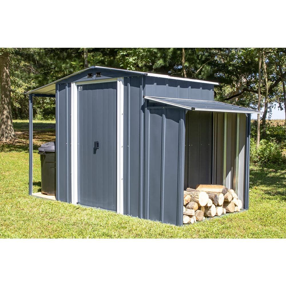 Arrow 3-In-1 Steel Utility Shed
