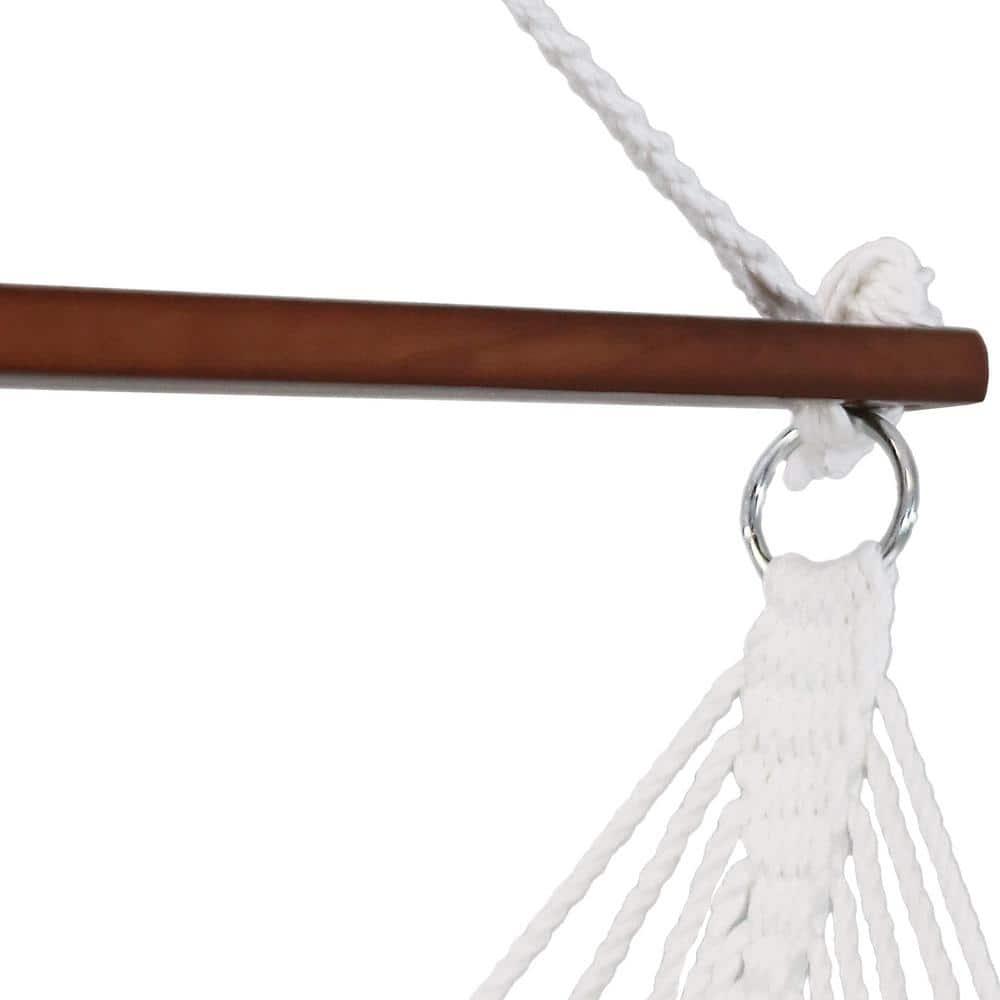 Sunnydaze Large Tufted Victorian Hanging Hammock Chair Swing for Backyard and Patio - 300 lb Weight Capacity - Gray