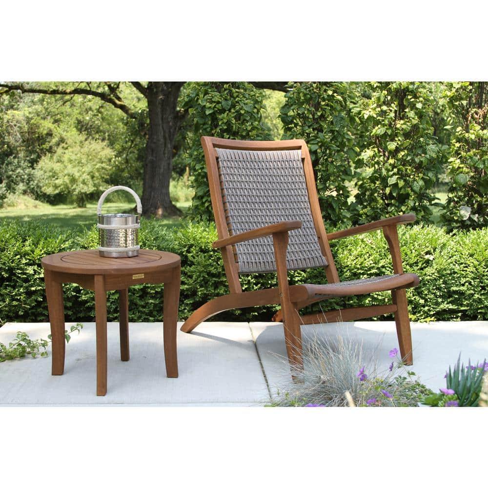 Vineyard Eucalyptus Round End Table