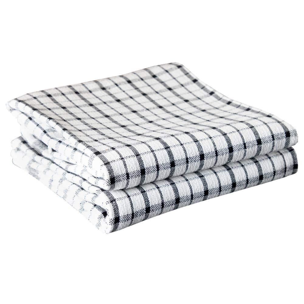 Cotton Plaid Jacquard Tea Towel Kitchen Towel