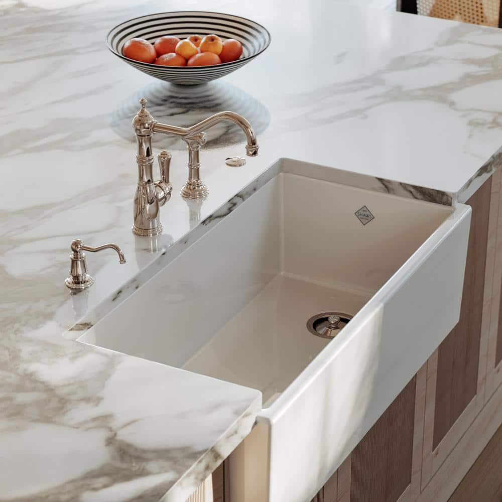 Edwardian Kitchen Faucet With Side Spray