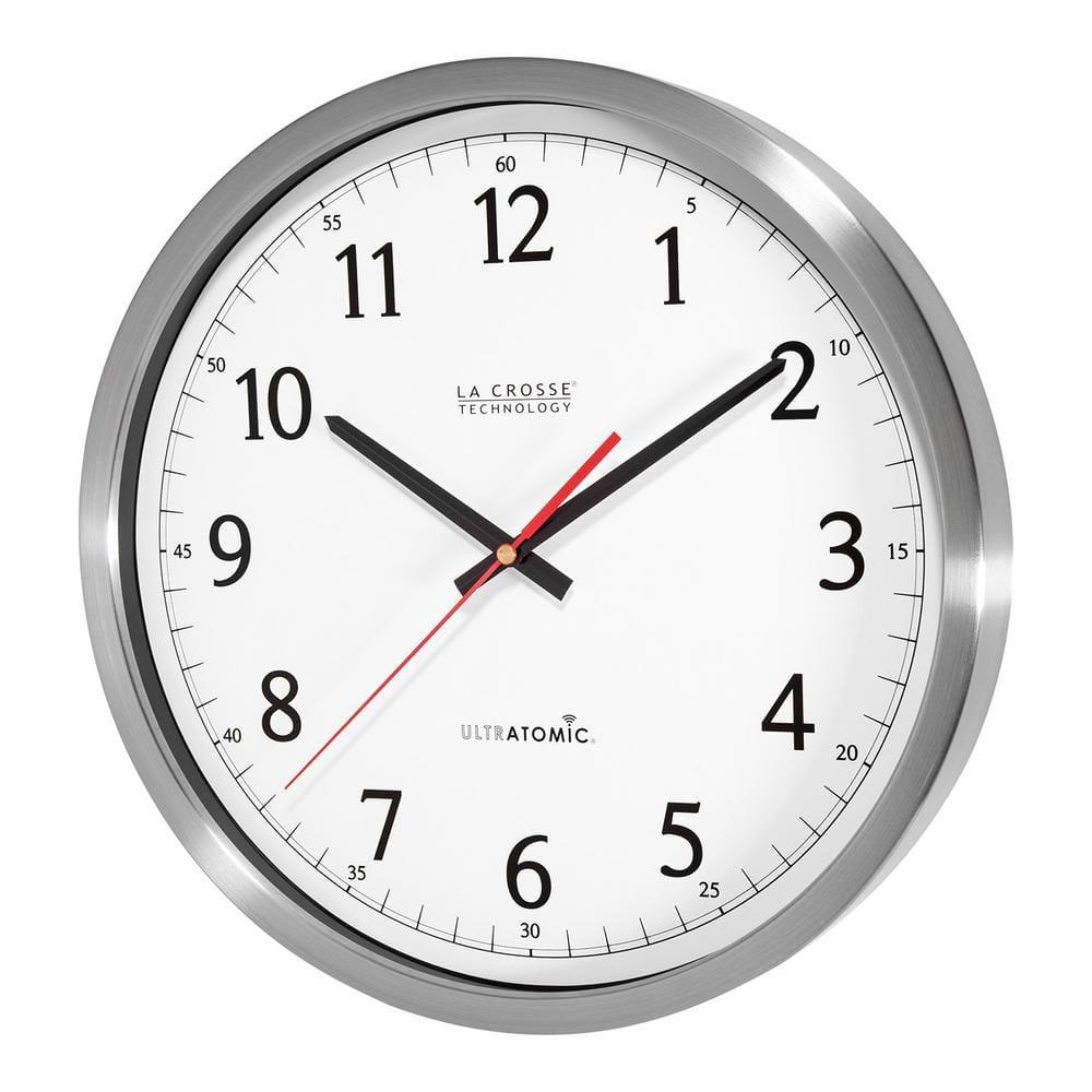 Weatherholt 14" UltrAtomic Metal Wall Clock