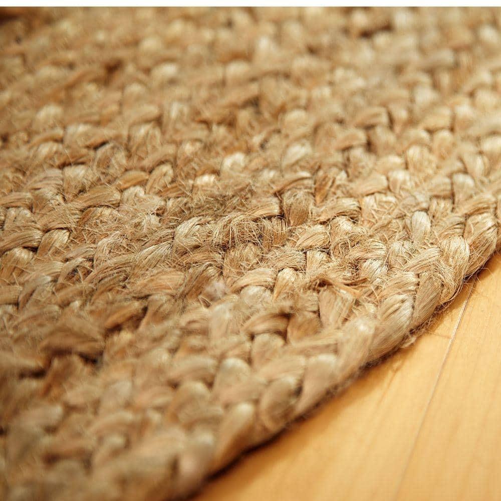 6'X9' Solid Area Rug Natural - Anji Mountain