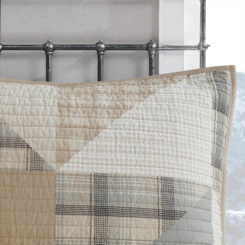Woolrich Olsen 3 Piece Oversized Cotton Quilt Set