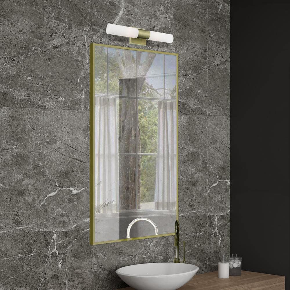 Livex Lighting Aero 2 - Light Vanity in  Antique Brass