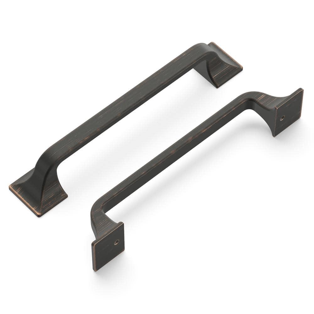 Forge Kitchen Cabinet Handles, Solid Core Drawer Pulls for Cabinet Doors, 5-1/16" (128mm)