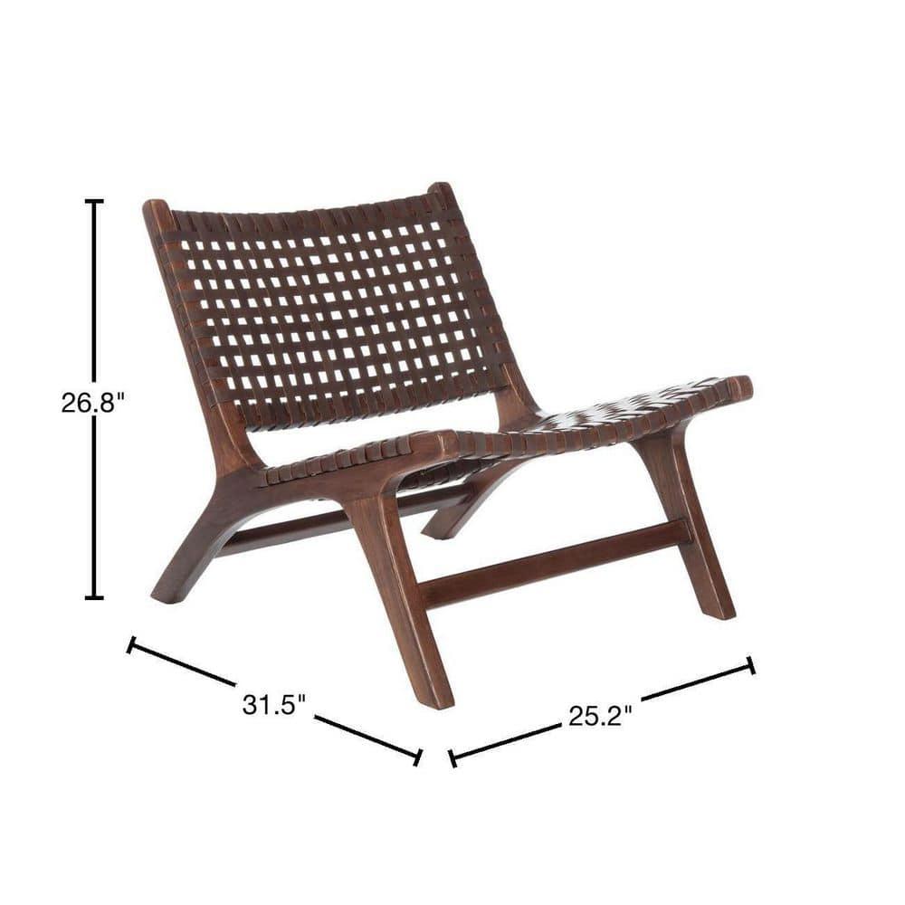 Denman Genuine Leather Side Chair