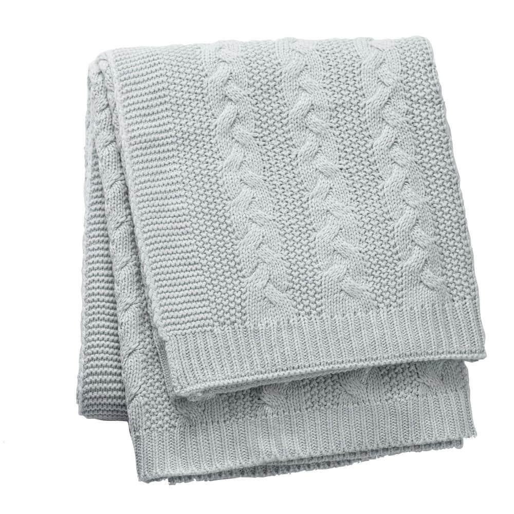Allied Home Cable Knit Throw Blanket