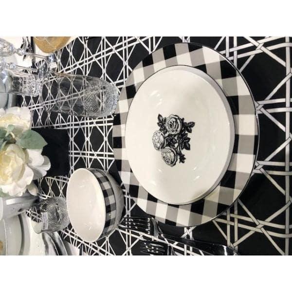 Godinger Silver Art Co Godinger 12 Piece Dinnerware Set, Service for 4