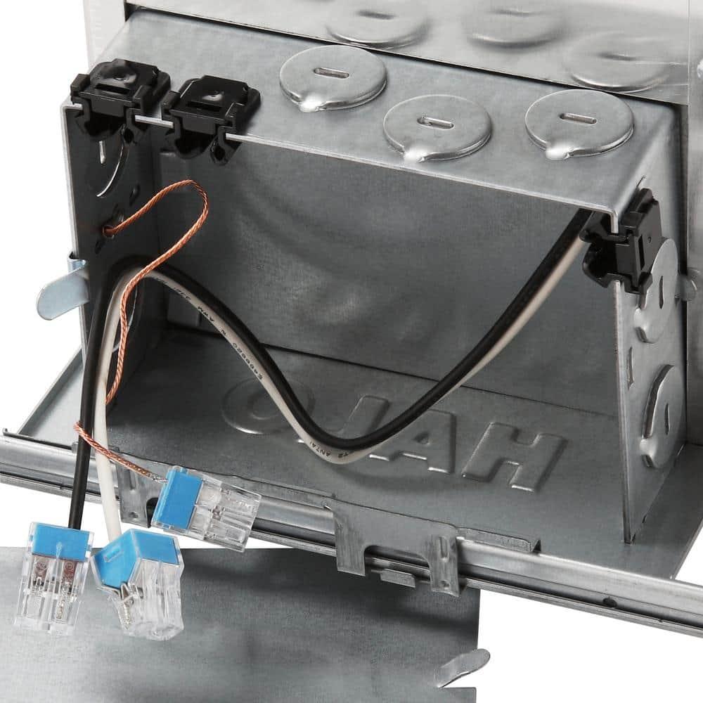 Halo E4ICATSB Recessed Housing, 4 in Dia Recessed Can, Aluminum