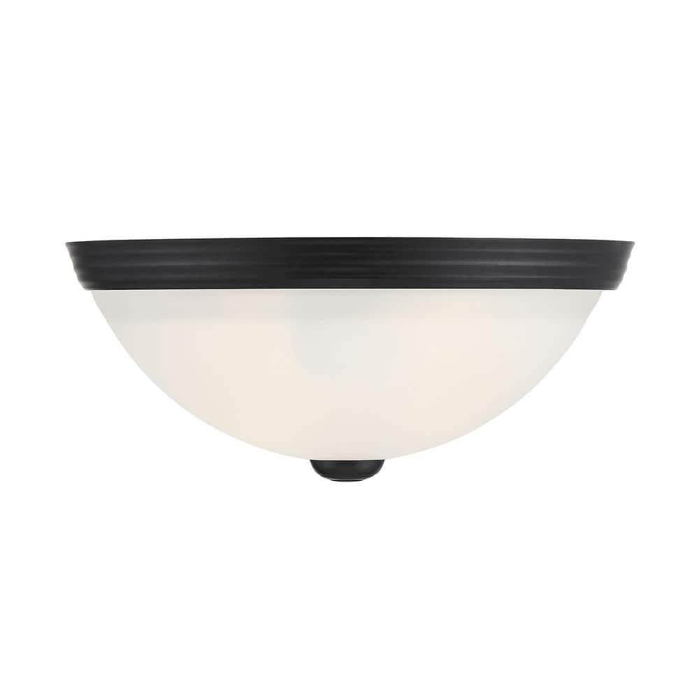 Savoy House NULL 2 - Light Flush Mount in  Black