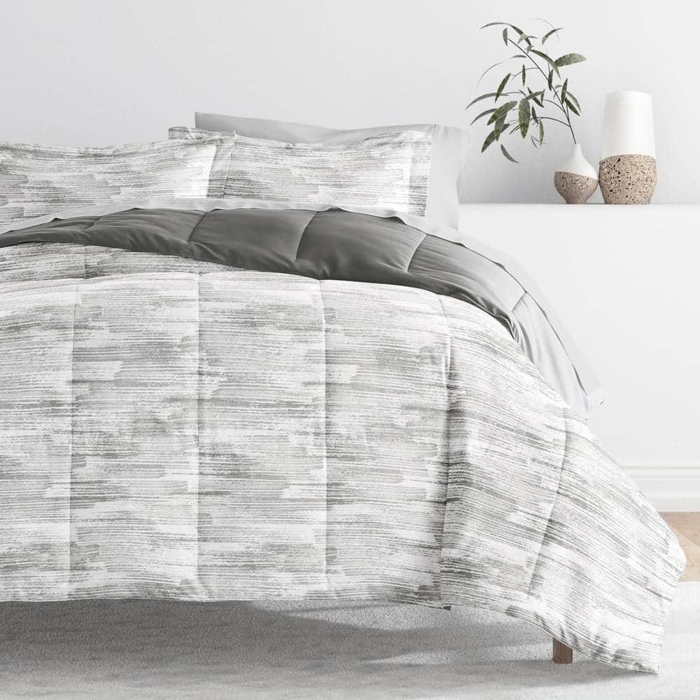 7-Piece Bedding Bundle - Pattern Comforter and Sheet Set