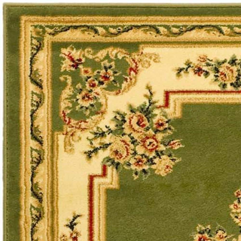 Lyndhurst LNH218 Power Loomed Accent Rug - Sage/Ivory - 2'3"x4' - Safavieh