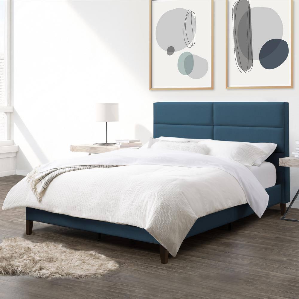 CorLiving Bellevue Wide-Rectangle Panel Bed and Frame, Full