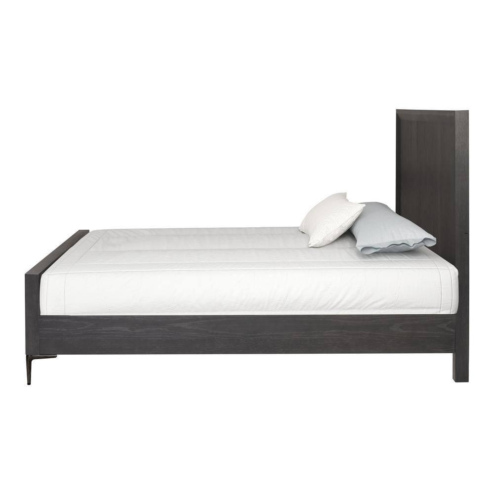 Furniture of America Brio Solid Wood Queen Panel Bed, Espresso