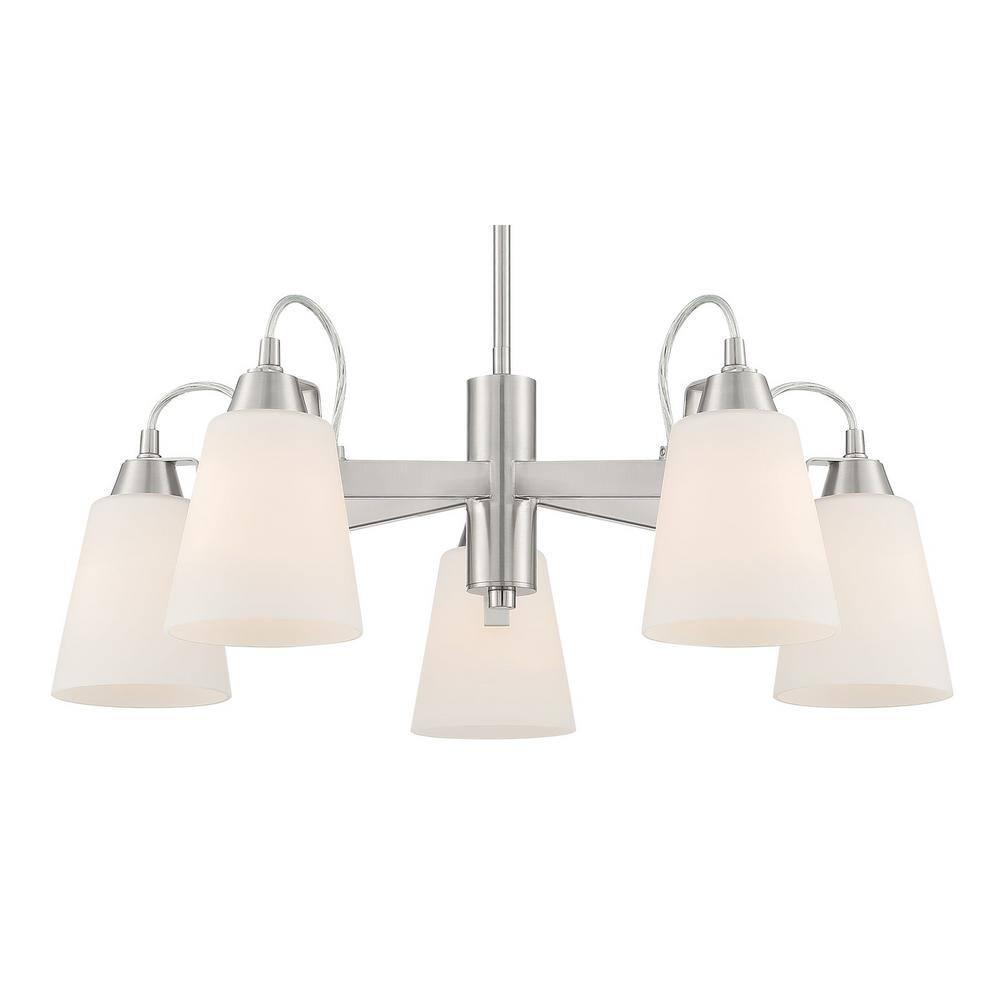 Minka Lavery Beckonridge Coal With Clear Chandelier