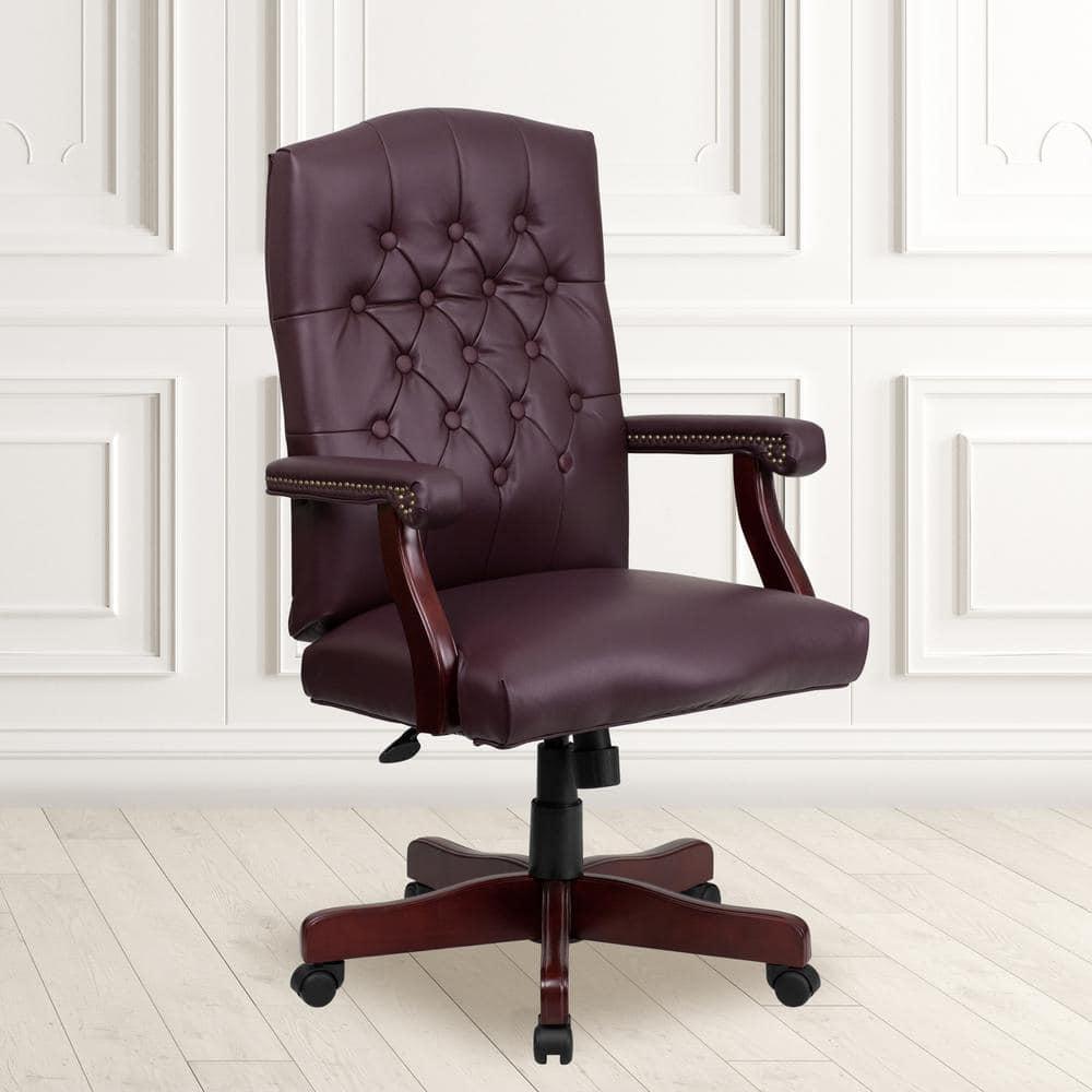 Flash Furniture Executive Swivel Office Chair with Arms
